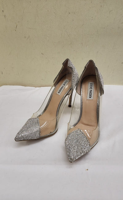 Steve Madden Women's Size 9 Silver Pumps Shoes