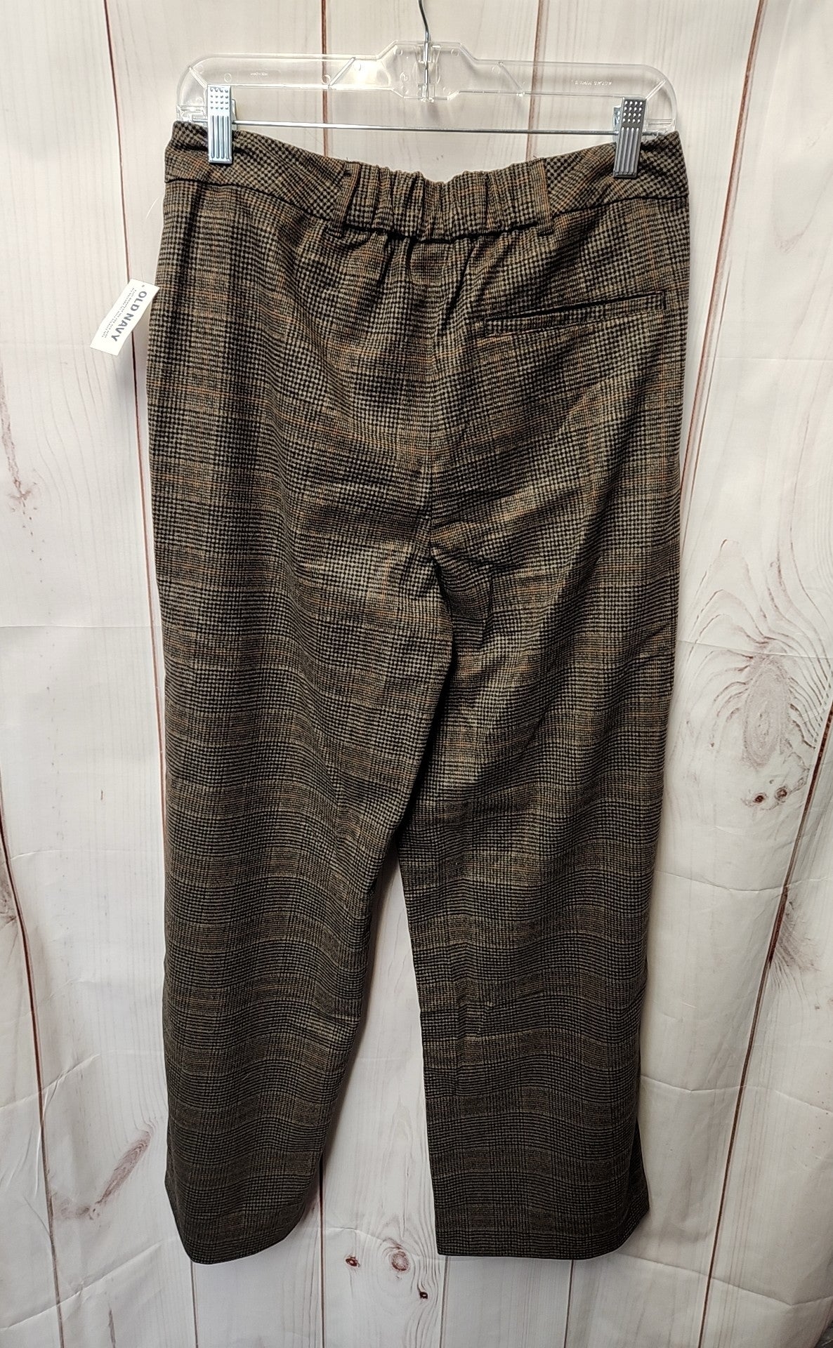 NWT Old Navy Women's Size M Brown Pants Taylor Wide Leg Trouser