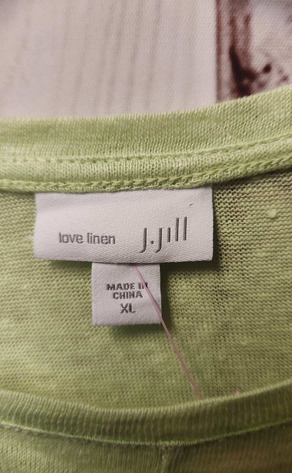 J Jill Women's Size XL Green Sleeveless Top