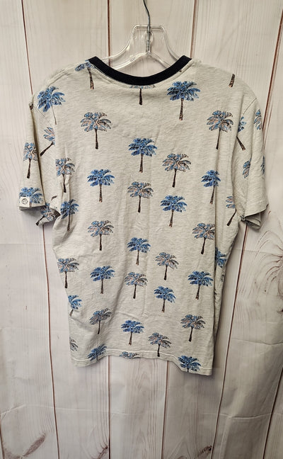 Free Planet Women's Size M Gray Short Sleeve Top
