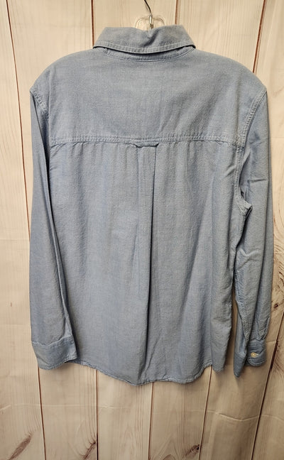 Chaps Men's Size M Blue Shirt