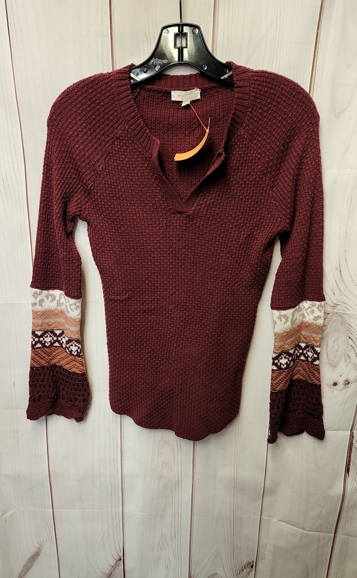 Mystree Women's Size S Purple Sweater