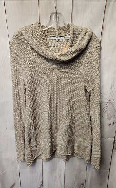 Eight Eight Eight Women's Size L Beige Sweater
