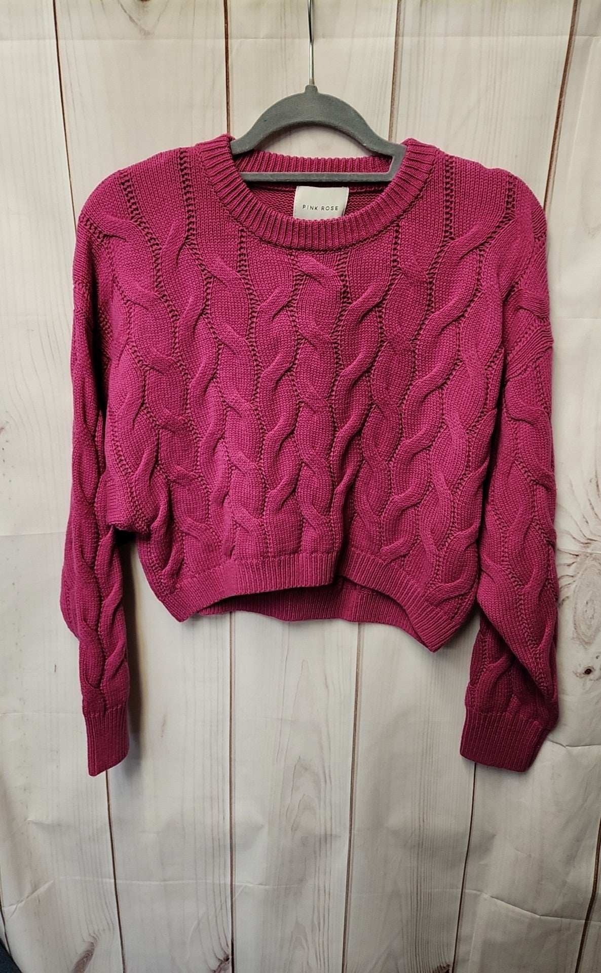 Pink Rose Women's Size XS Pink Sweater