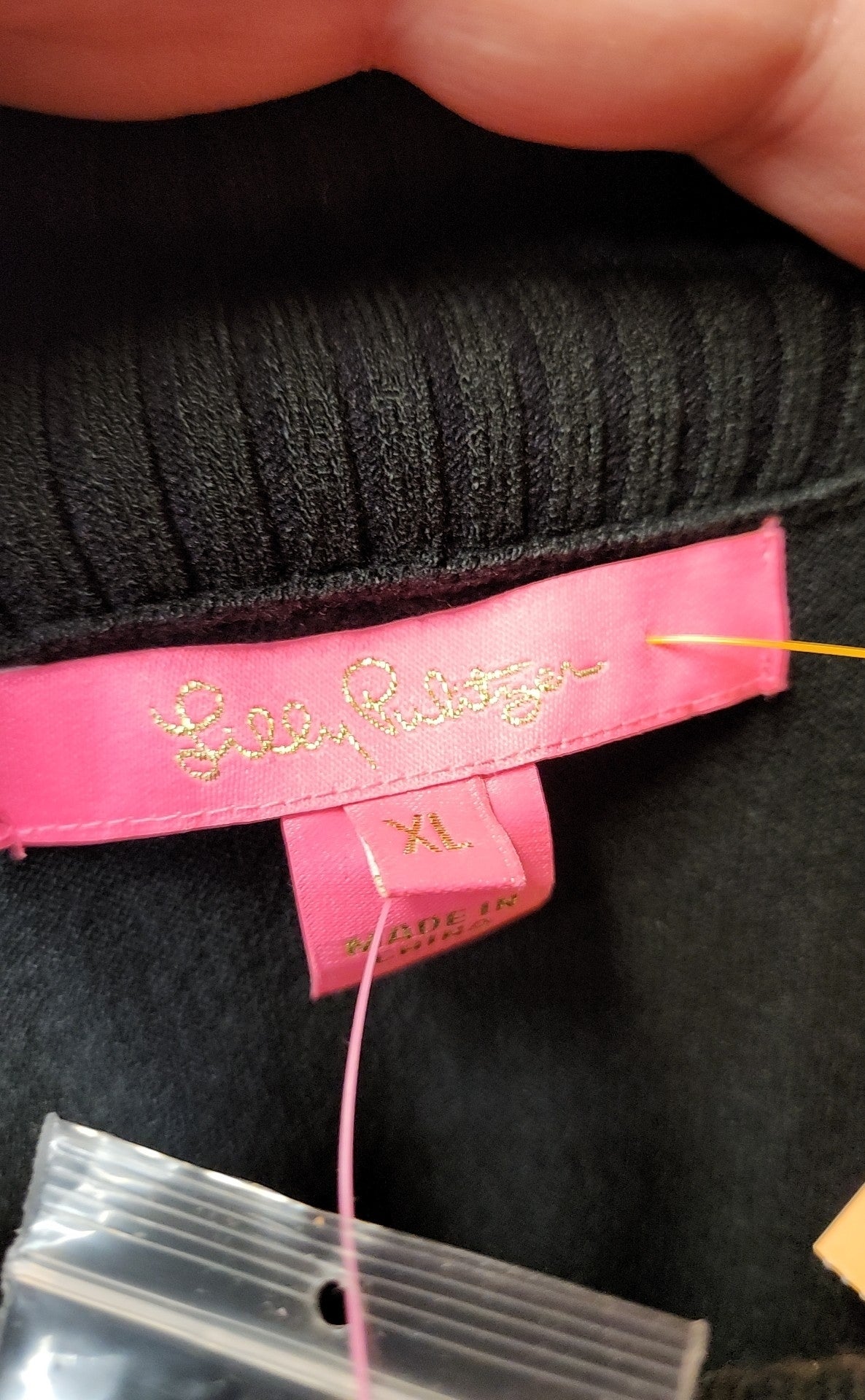 NWT Lilly Pulitzer Women's Size XL Onyx Moda Sweater Dress