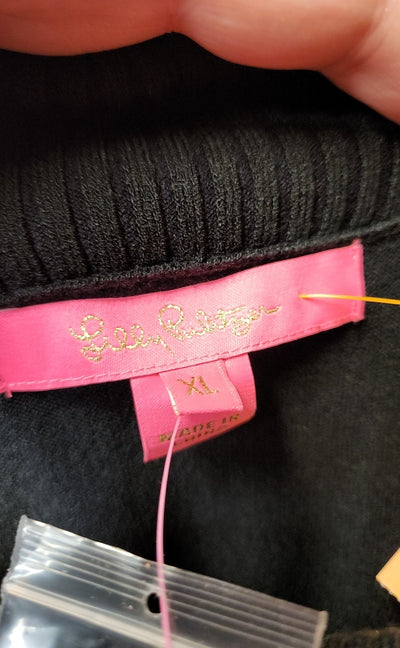 NWT Lilly Pulitzer Women's Size XL Onyx Moda Sweater Dress