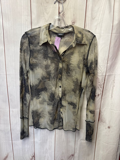Mexx Women's Size XL Gray Long Sleeve Top