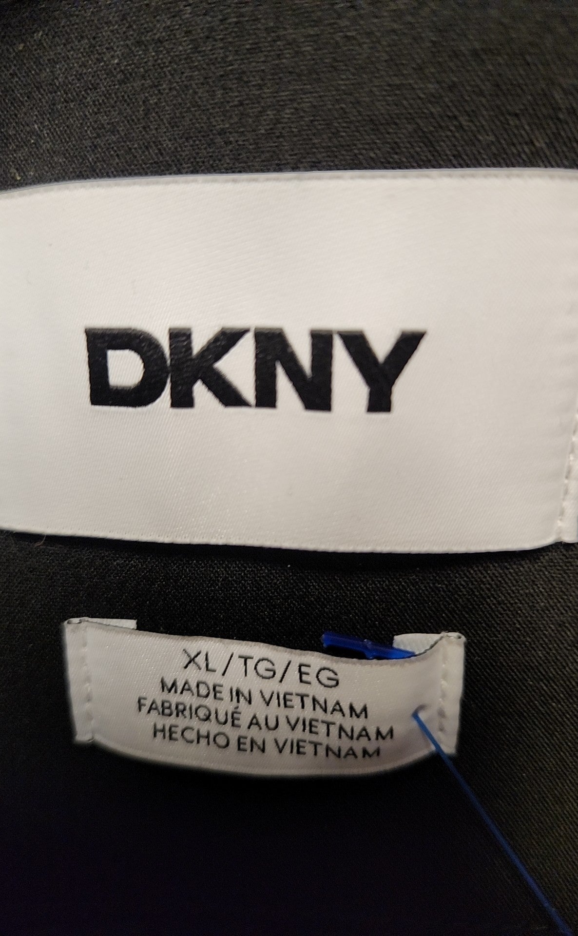 DKNY Women's Size XL Black Coat