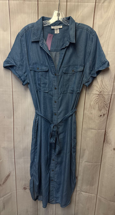 Lucky Brand Women's Size XL Blue Dress