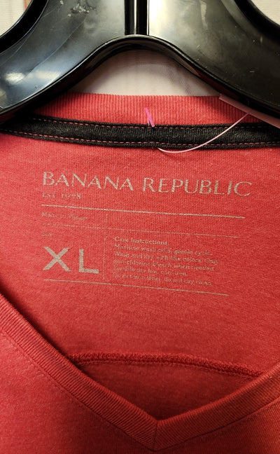 Banana Republic Men's Size XL Red Shirt