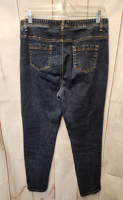 Diane Gilman Women's Size M Blue Jeans