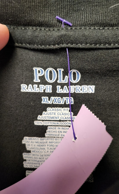 Polo by Ralph Lauren Men's Size XL Black Shirt