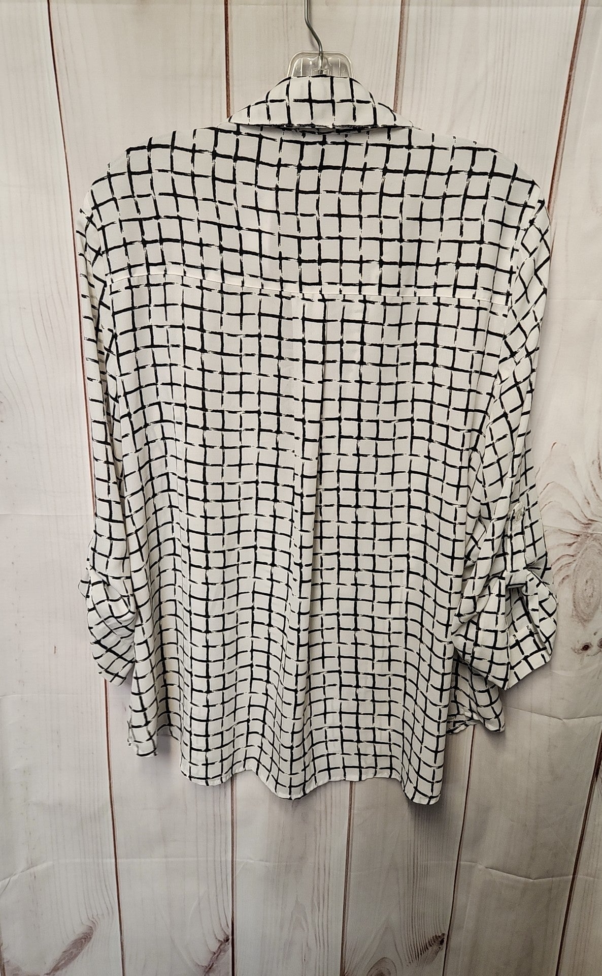 Fortune & Ivy Women's Size XXL White Long Sleeve Top