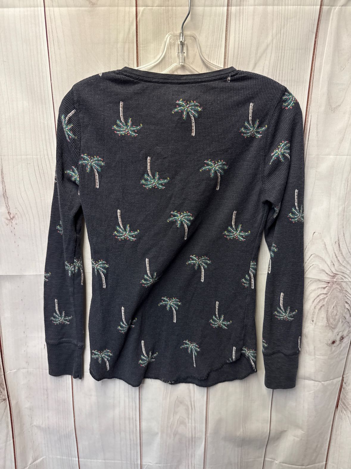 Old Navy Women's Size S Gray Holiday Long Sleeve Top