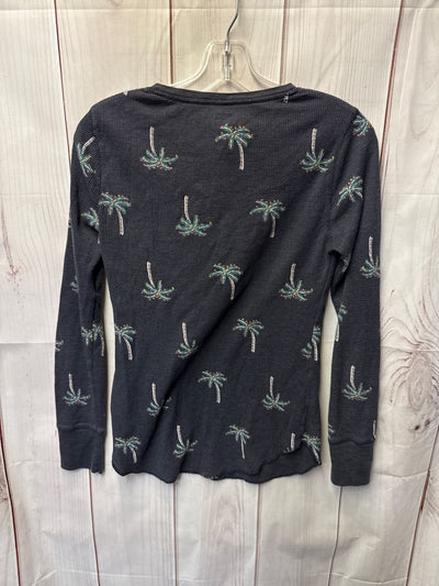 Old Navy Women's Size S Gray Holiday Long Sleeve Top