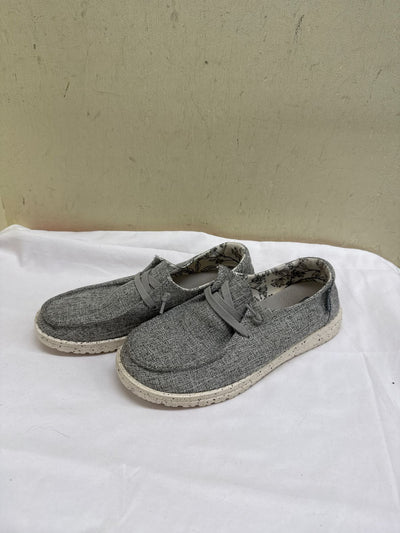 Hey Dude Women's Size 7 Gray Flats