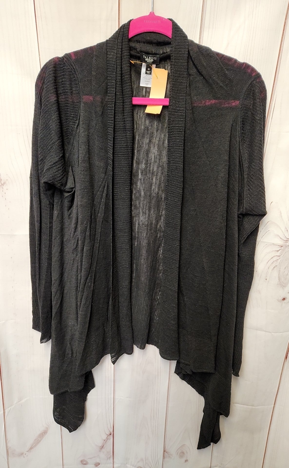 Talbots Women's Size 2X Black Cardigan