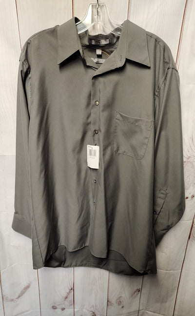 Geoffrey Beene Men's Size L Olive Green Shirt