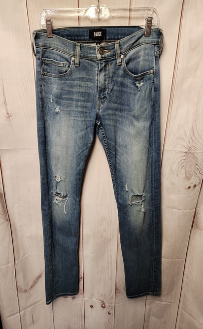 Paige Women's Size 29 (7-8) Blue Jeans