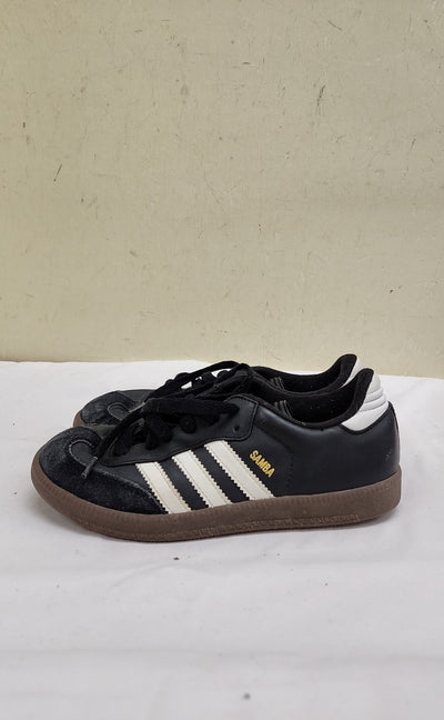 Adidas Boy's Size 3 Black Shoes