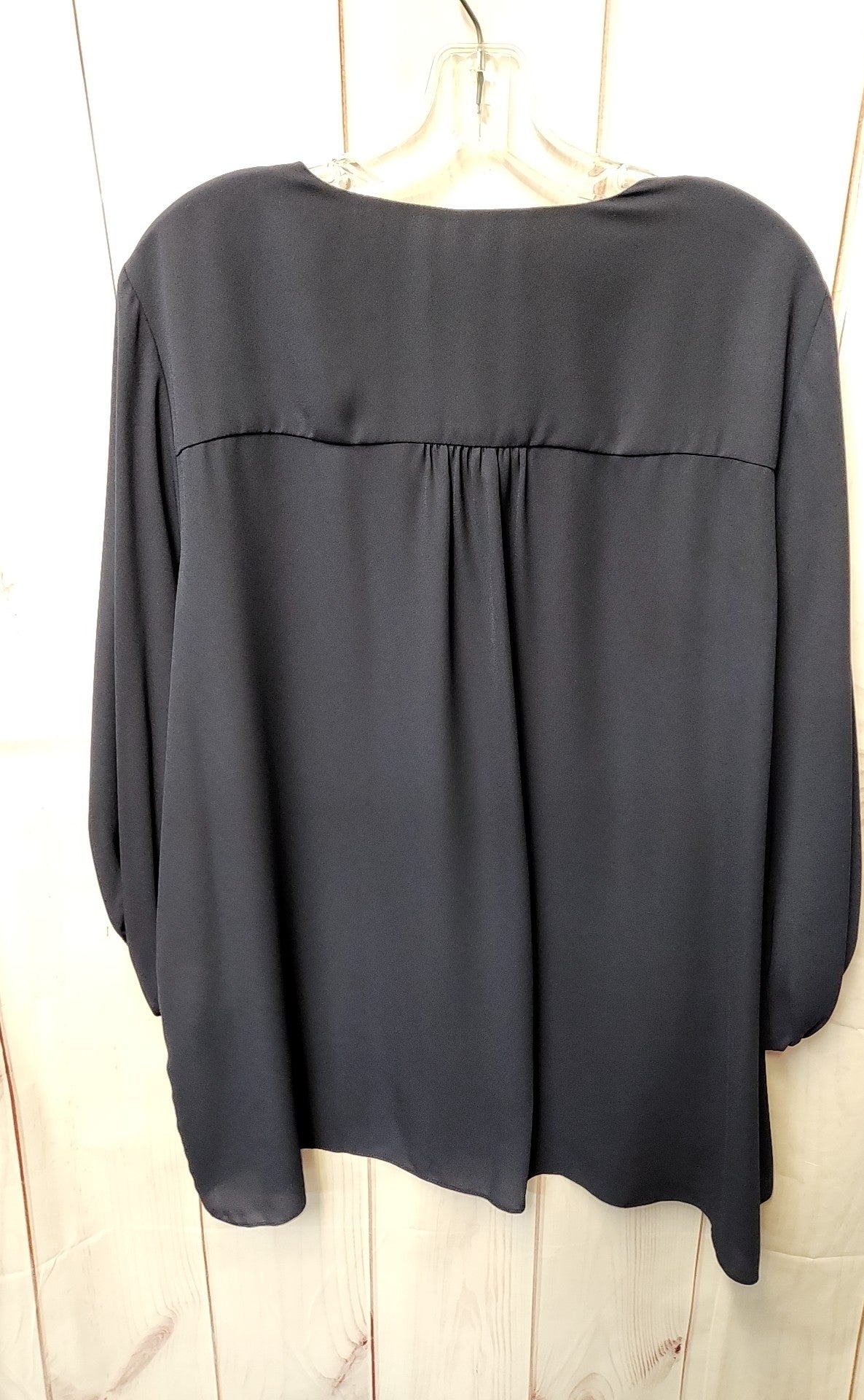 NWT Karen Kane Women's Size 2X Navy 3/4 Sleeve Top