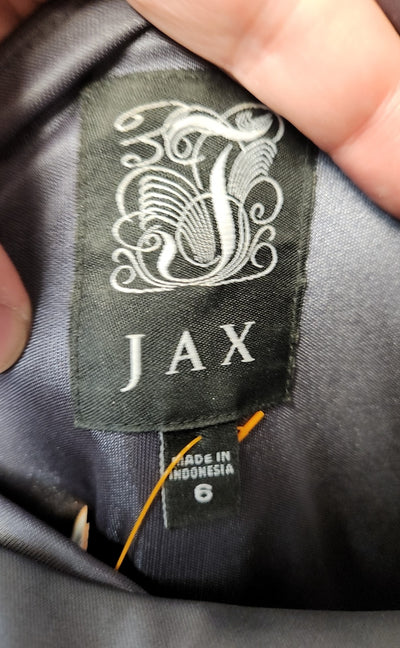 Jax Women's Size 6 Gray Dress