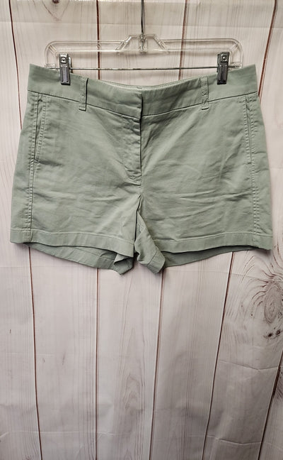 J Crew Women's Size 10 Green Shorts