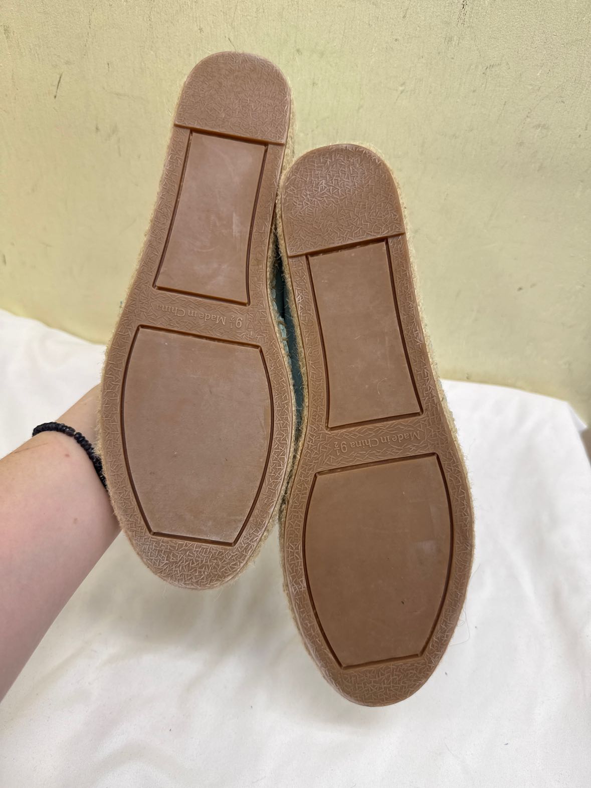 Talbots Women's Size 9-1/2 Light Blue Flats Shoes