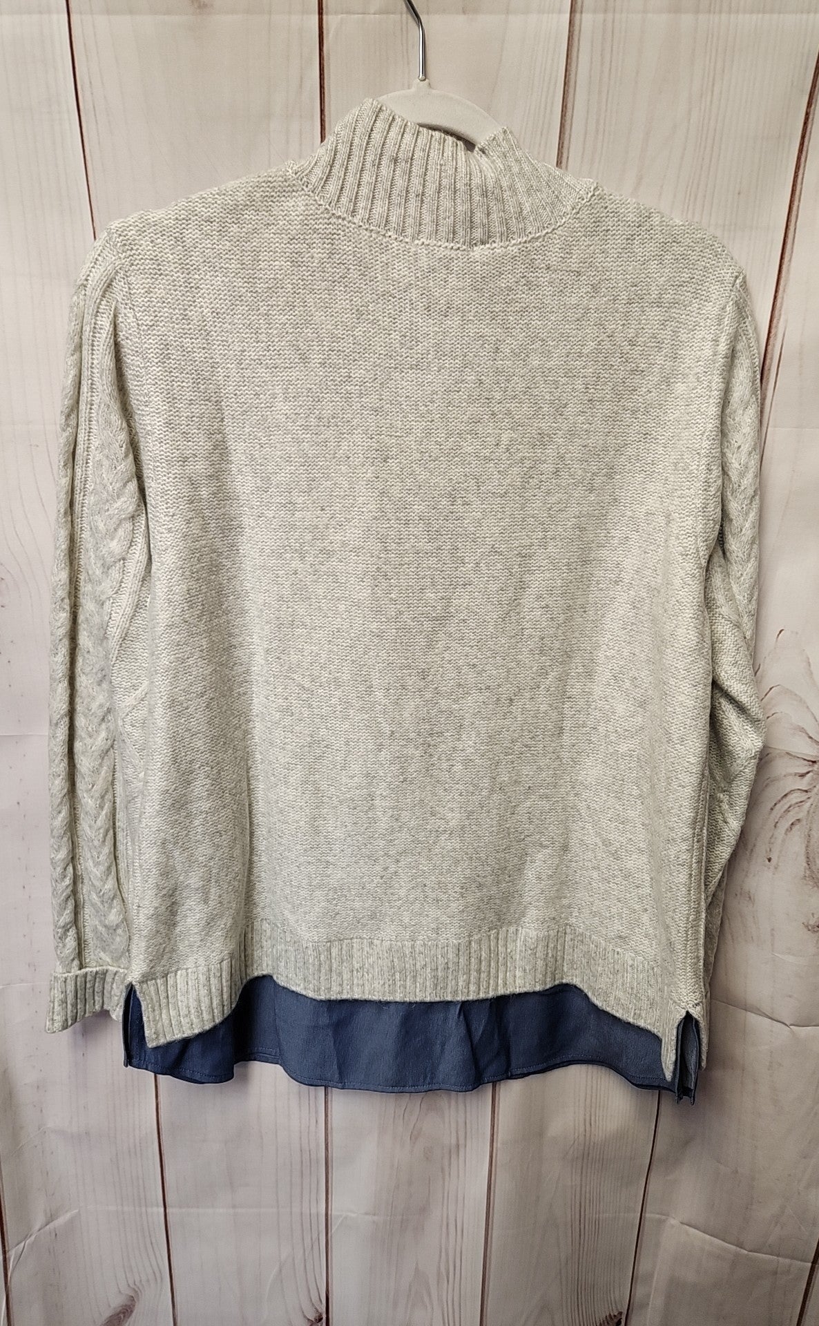 Joan Rivers Women's Size M Gray Sweater