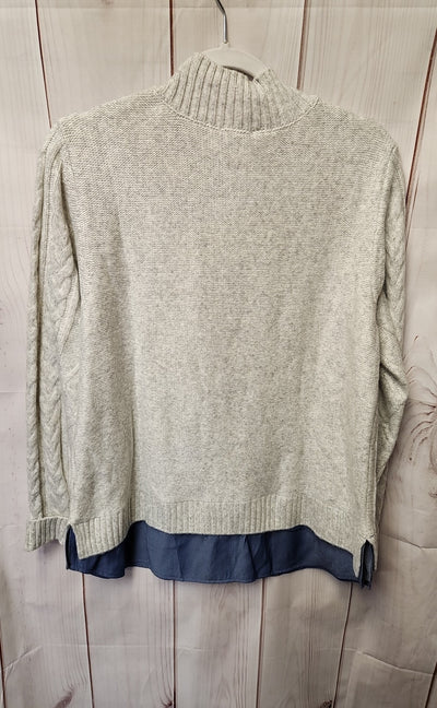 Joan Rivers Women's Size M Gray Sweater