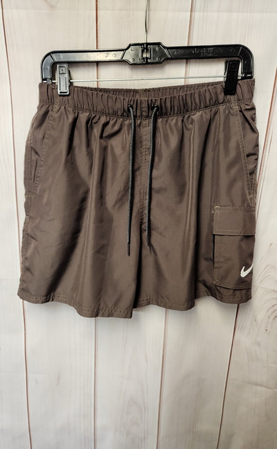 Nike Men's Size M Brown Swim Trunks