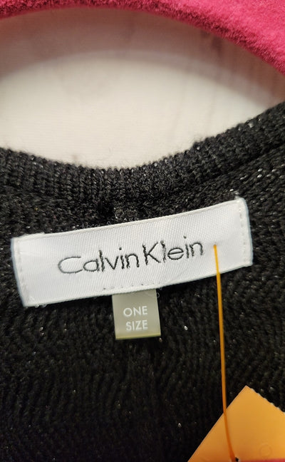 Calvin Klein Women's Size One Size Black Shawl