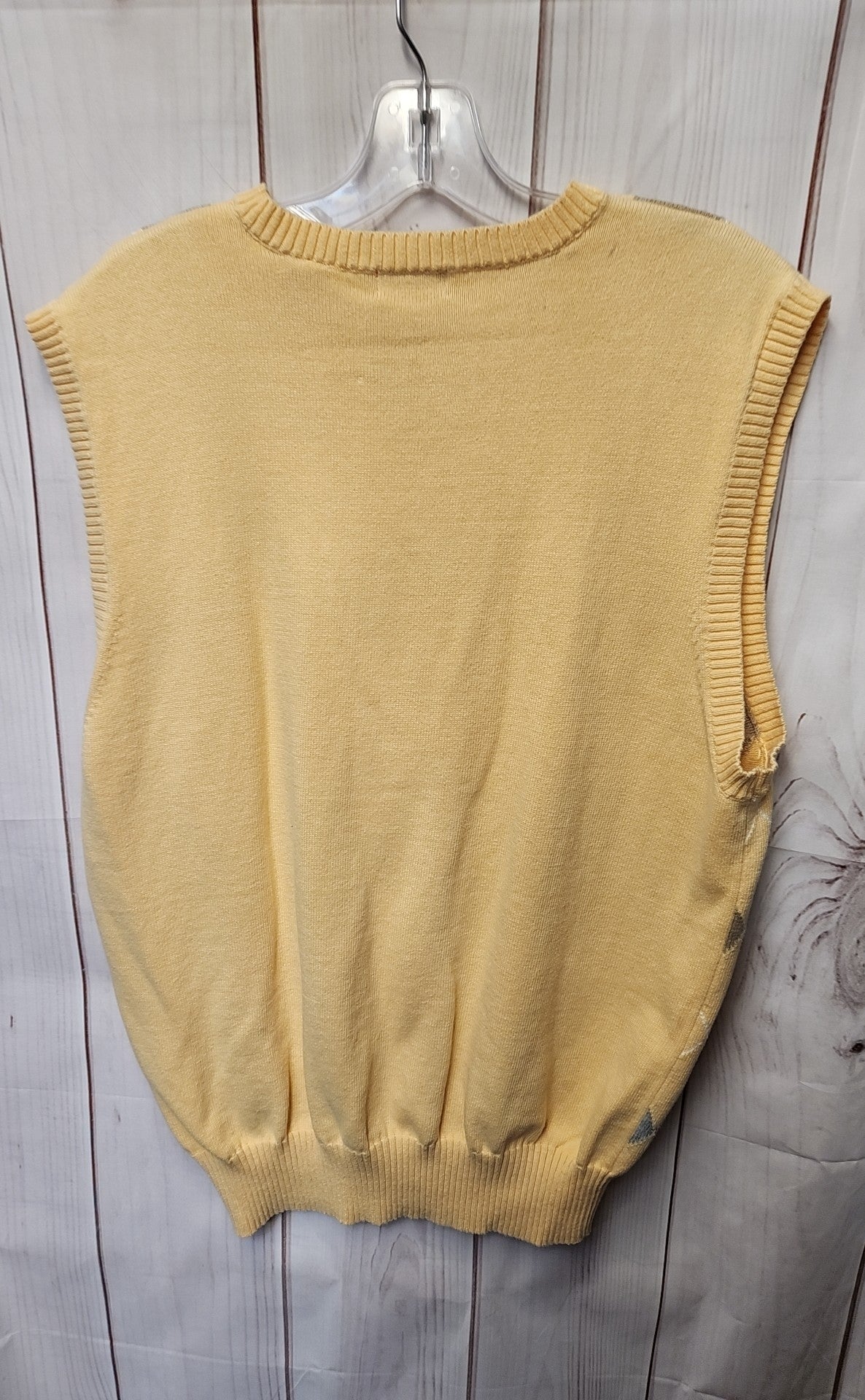 Izod Men's Size L Yellow Vest