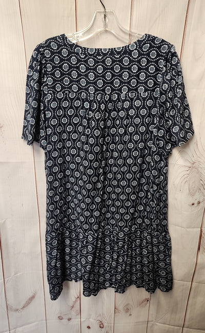 Loft Women's Size L Navy Dress