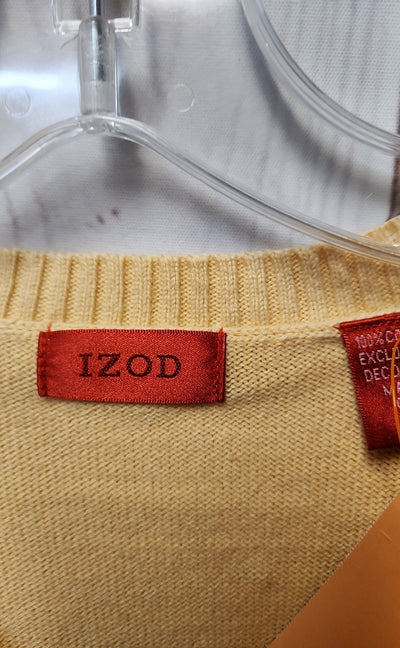 Izod Men's Size L Yellow Vest