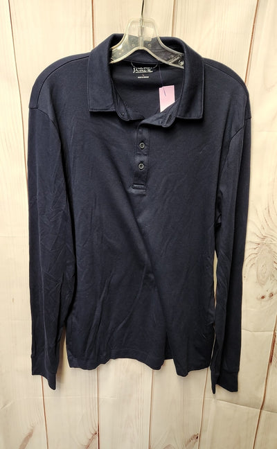 J Crew Men's Size L Navy Shirt