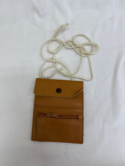 Tan Leather Purse Bag