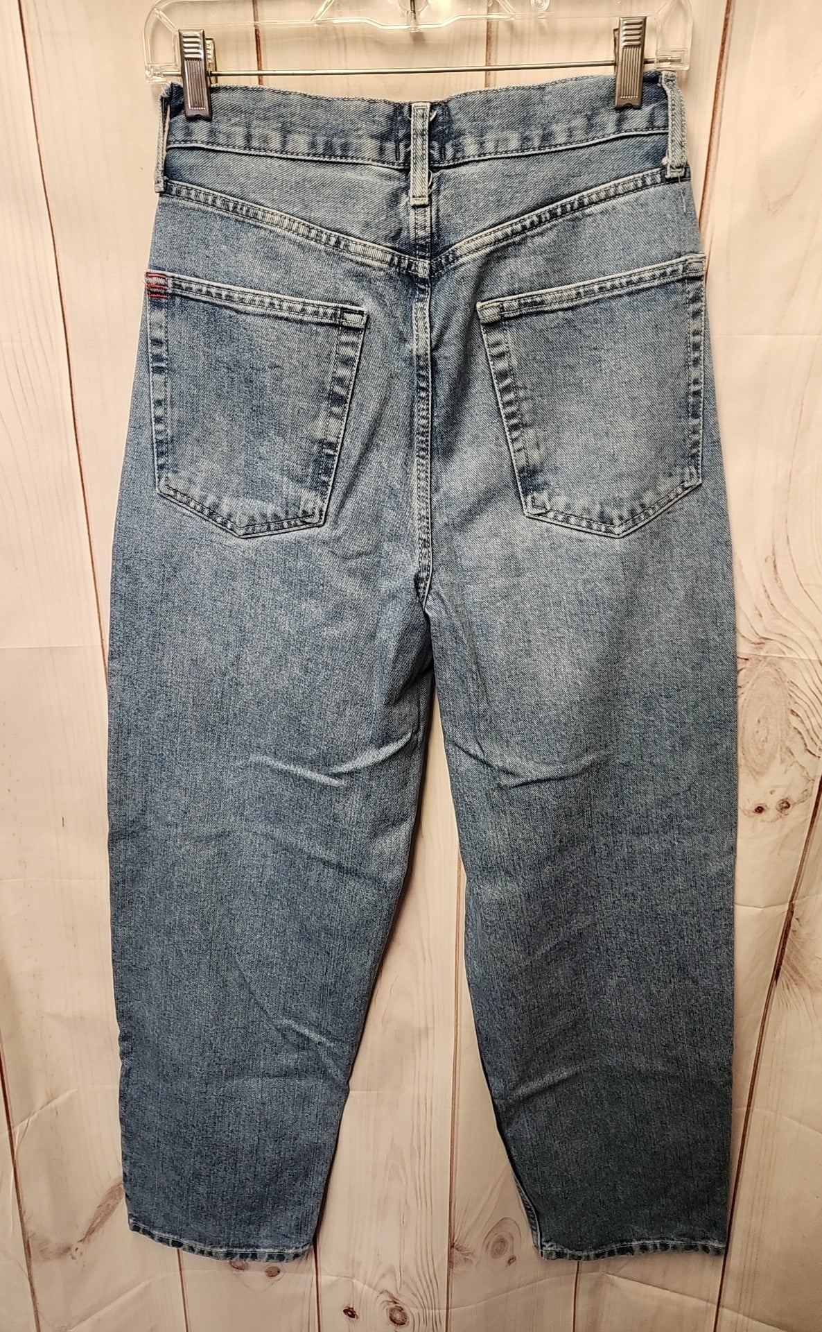 Bdg Women's Size 28 (5-6) Petite Blue Jeans High Rise Baggy Petite