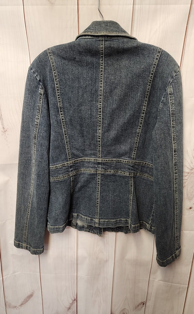 INC Women's Size L Blue Jacket