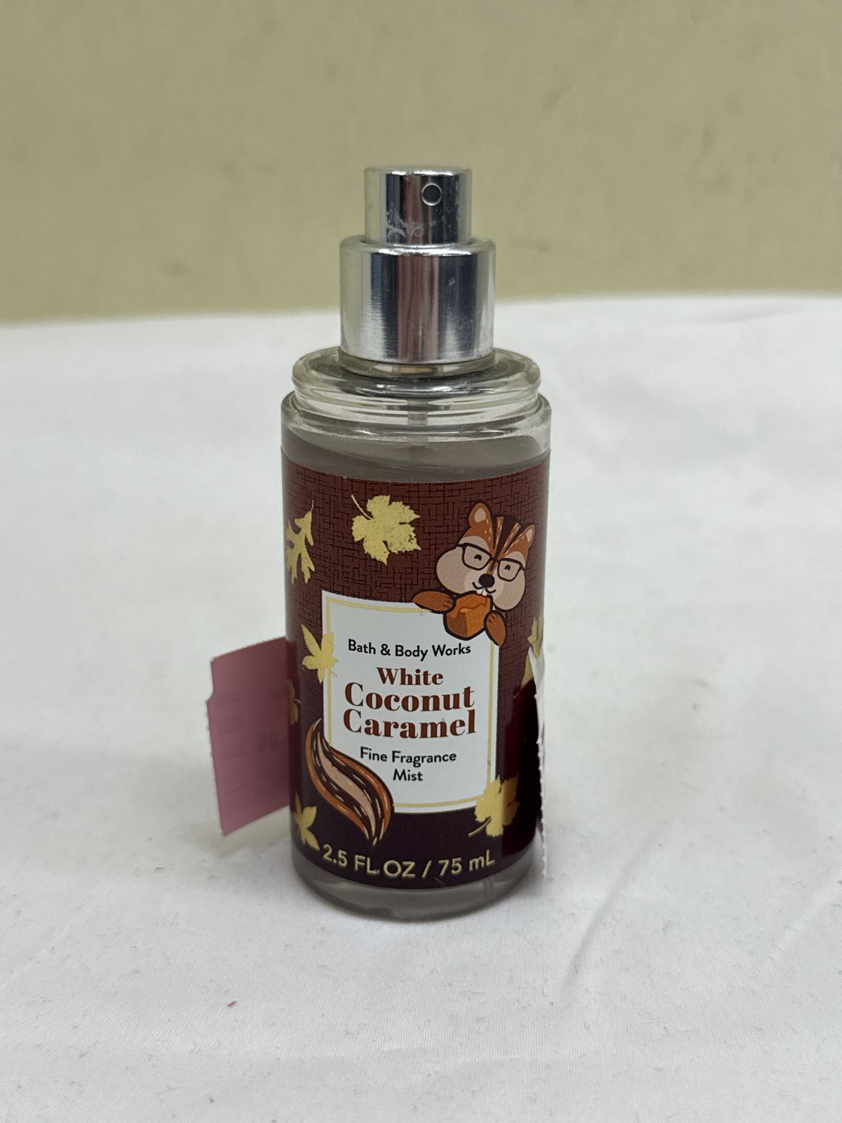 Bath & Body Works White Coconut Caramel Fine Fragrance Mist 2.5fl oz Perfume