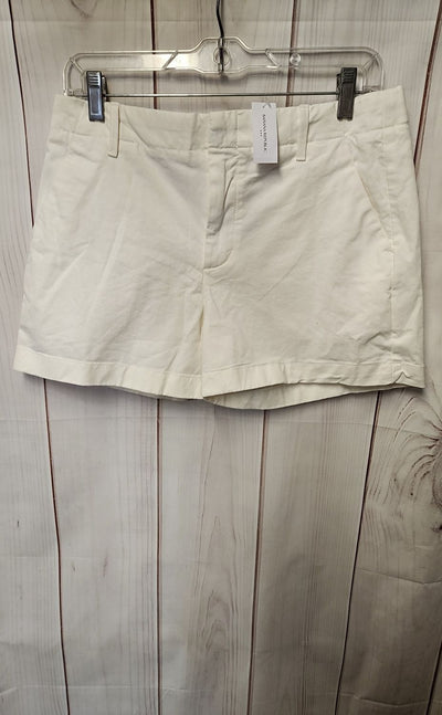 NWT Banana Republic Women's Size 6 Petite White Shorts Authentic Chino - As Is
