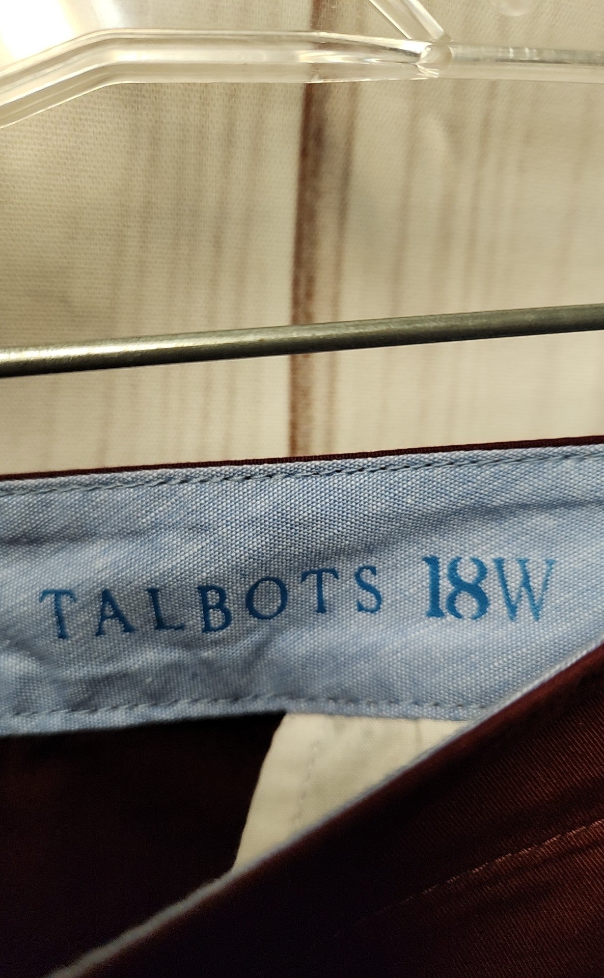 Talbots Women's Size 18 Purple Pants Weekend Chino