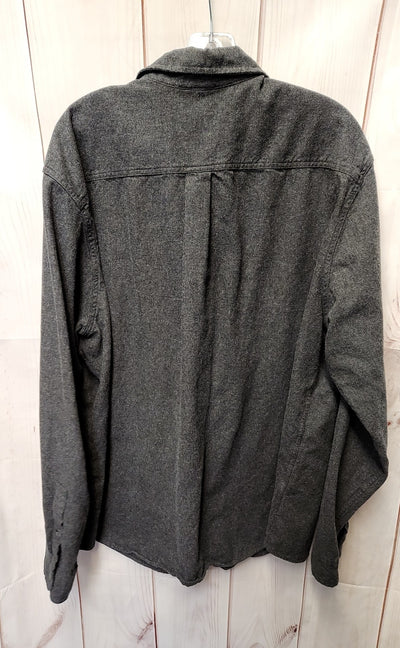 Eddie Bauer Men's Size 2XL Gray Shirt