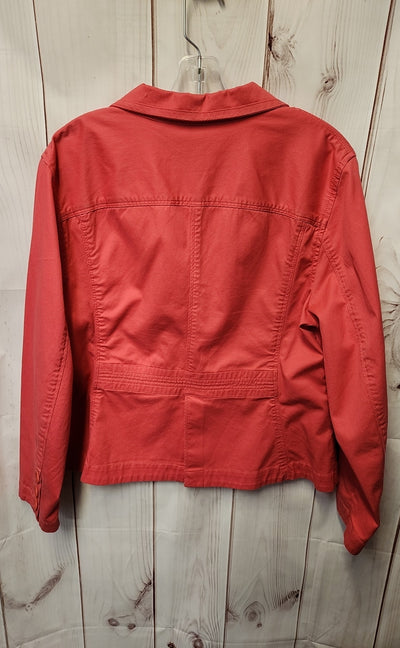 LL Bean Women's Size 16 Petite Pink Jacket