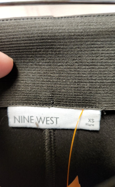 Nine West Women's Size XS Black Pants Flare