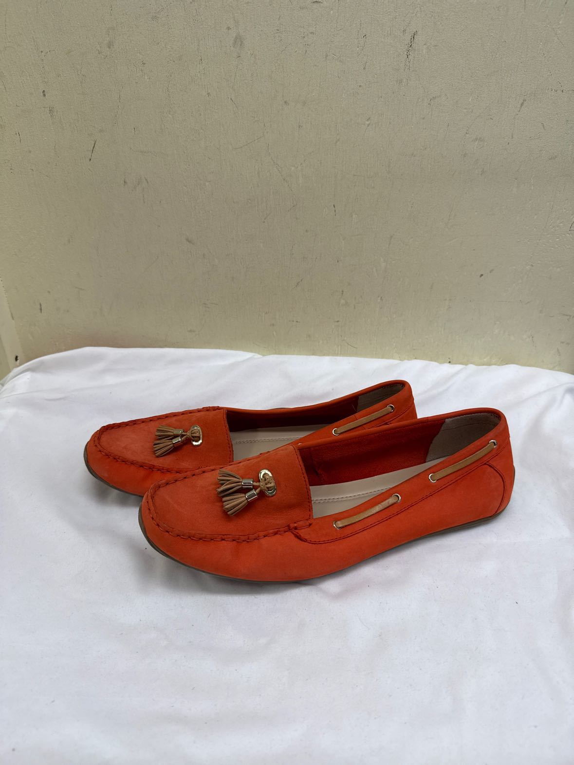 M&S Women's Size 8 Orange Flats Shoes
