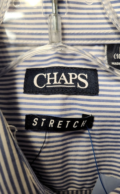 Chaps Boy's Size 10/12 Blue Shirt