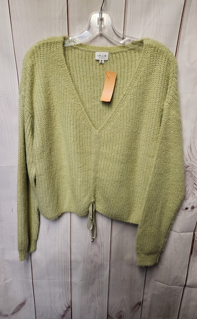 Le Lis Women's Size M Green Sweater