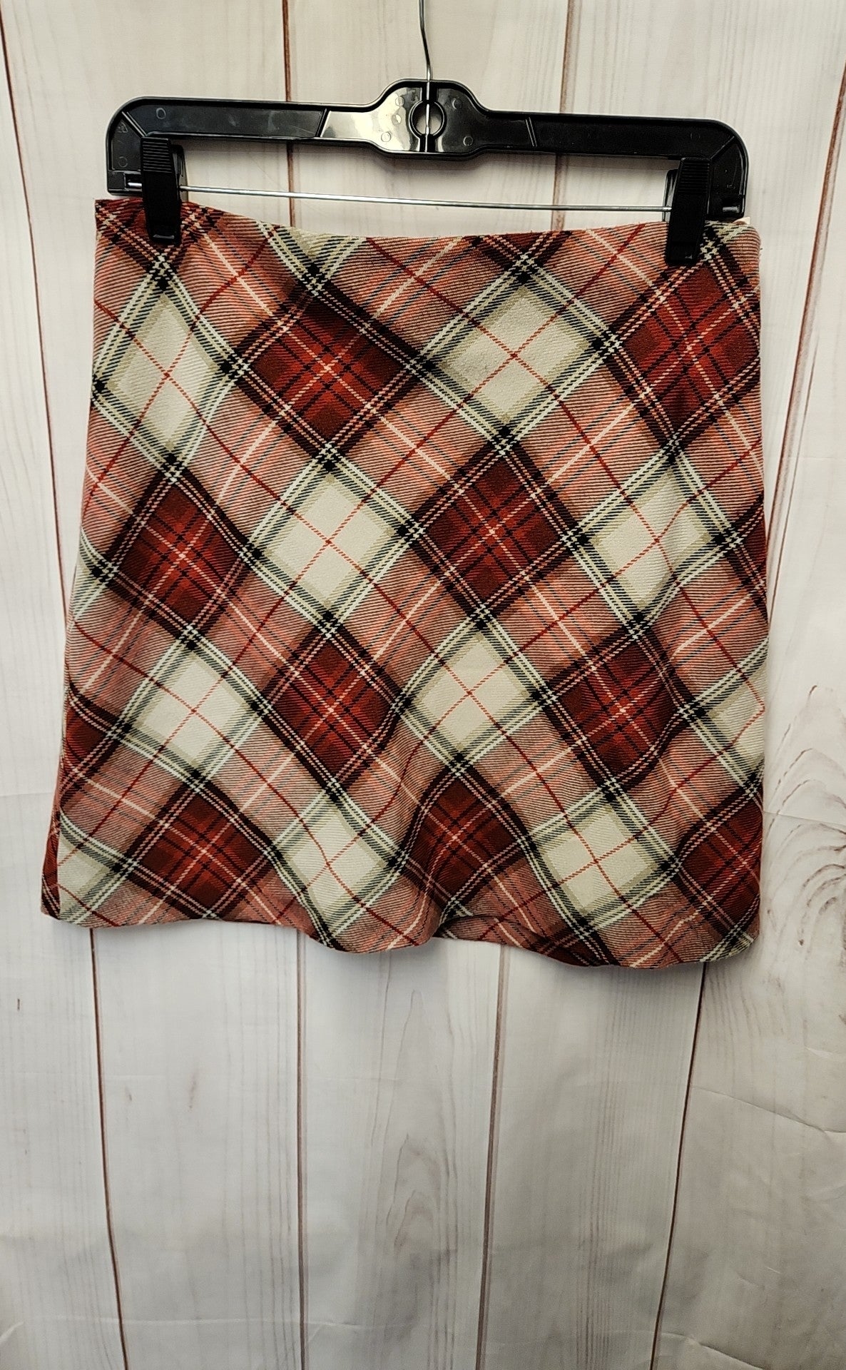 H&M Women's Size 8 Red & White Skirt