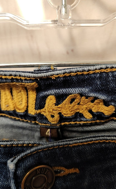 Kut from the Kloth Women's Size 27 (3-4) Blue Jeans Katy Boyfriend